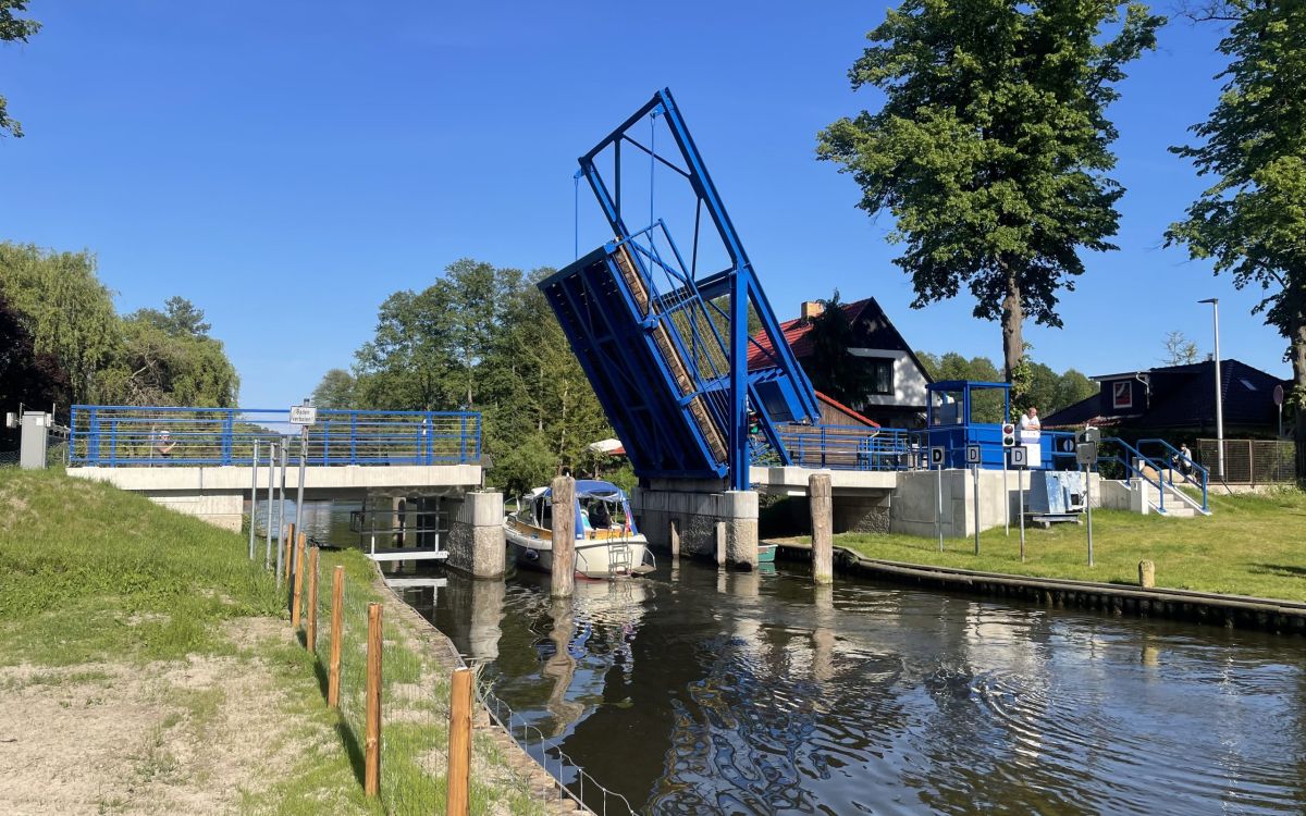 Brücke über den Groß Köris´schen Graben in Groß Köris